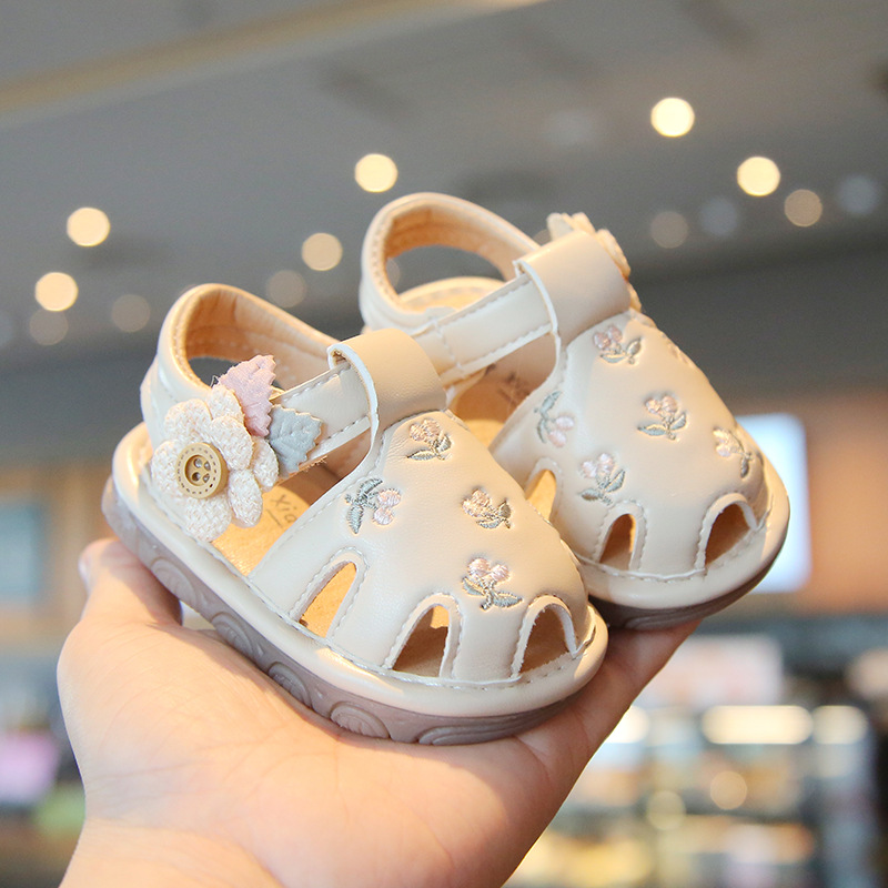 [Store Hot Sale] Summer Infant and Toddler Shoes Hollow Sandals Breathable Baby Girl Shoes Soft Sole Toddler Shoes
