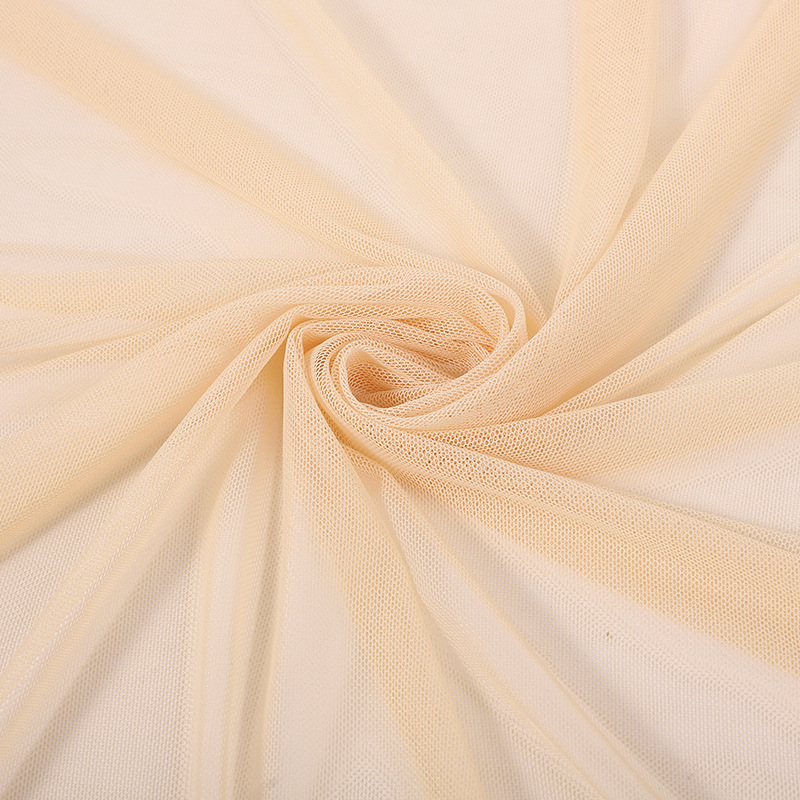 厂家现货涤氨网砖块网150色弹力网布冰丝泳衣面料内衣运动服装布