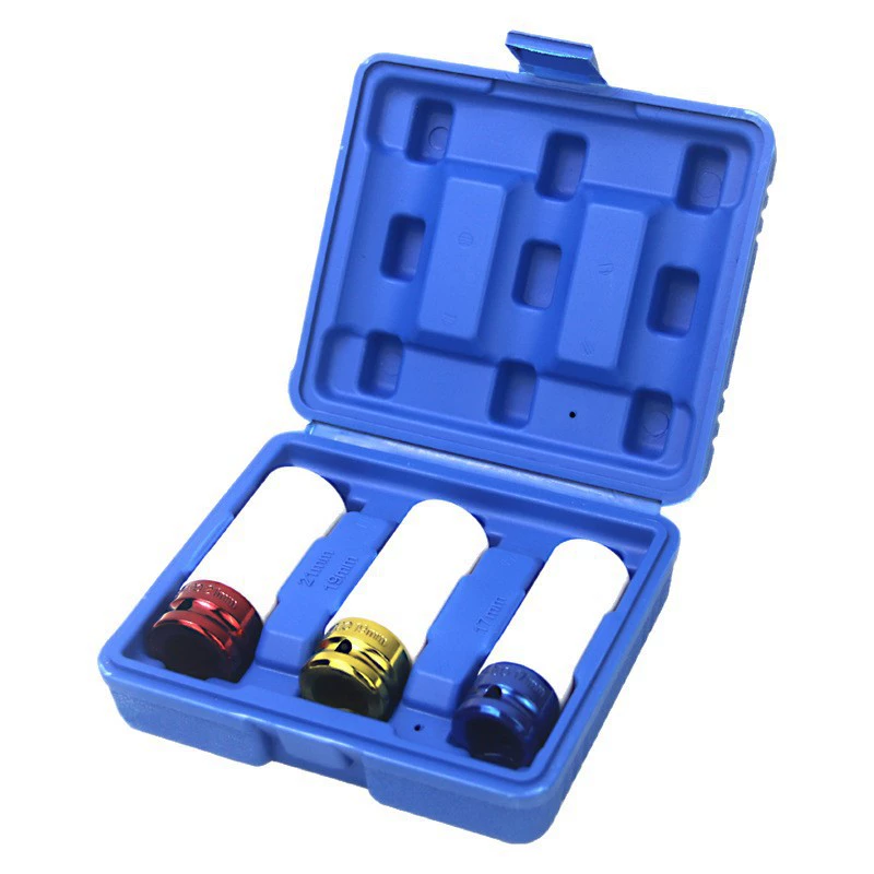 1/2 красочный комплект защиты пневматических шин с длинными рукавами 50BV30, набор инструментов для ремонта автомобилей из хромованадиевой стали с защитой от царапин