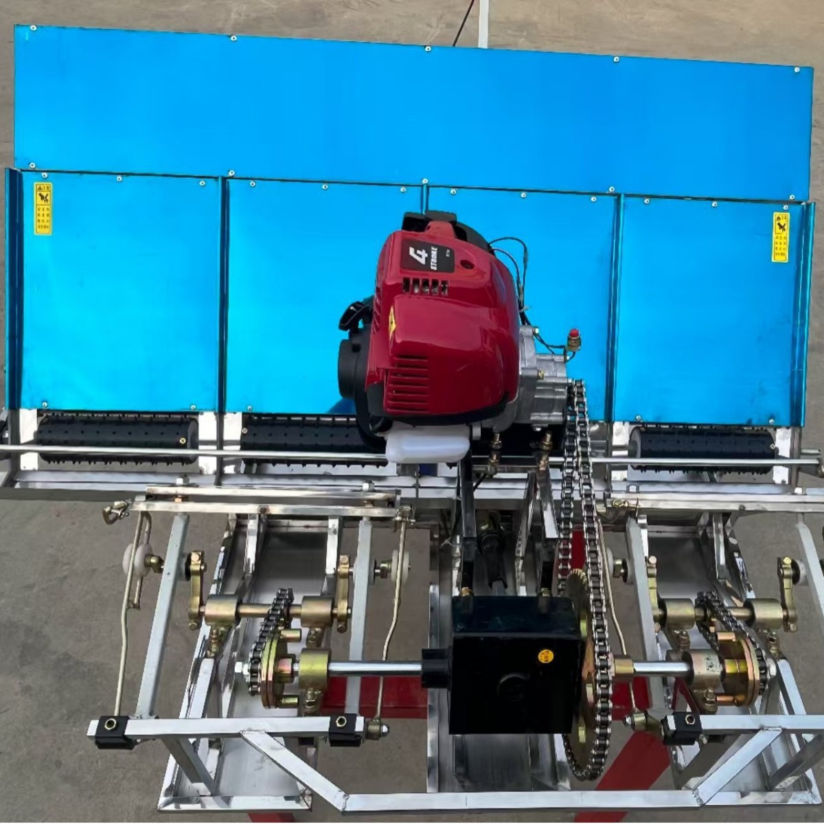 现货直销手扶步进式水稻插秧机 稻田插植栽插机 秧苗插秧机