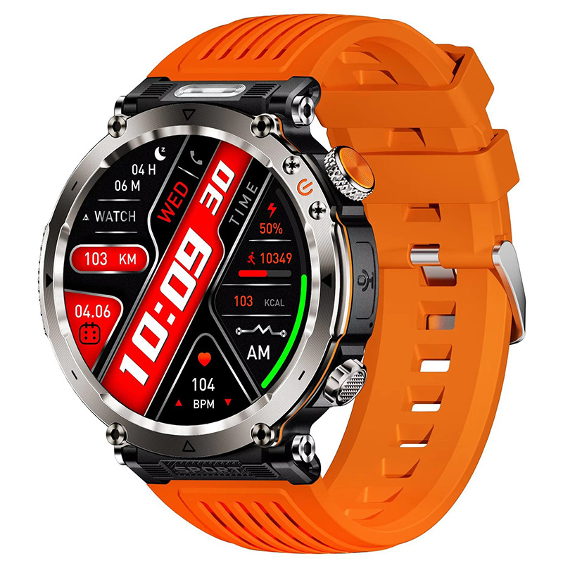 Smart Watch For Men With Bluetooth Calling Waterproof Fitness Tracker_voghion.com