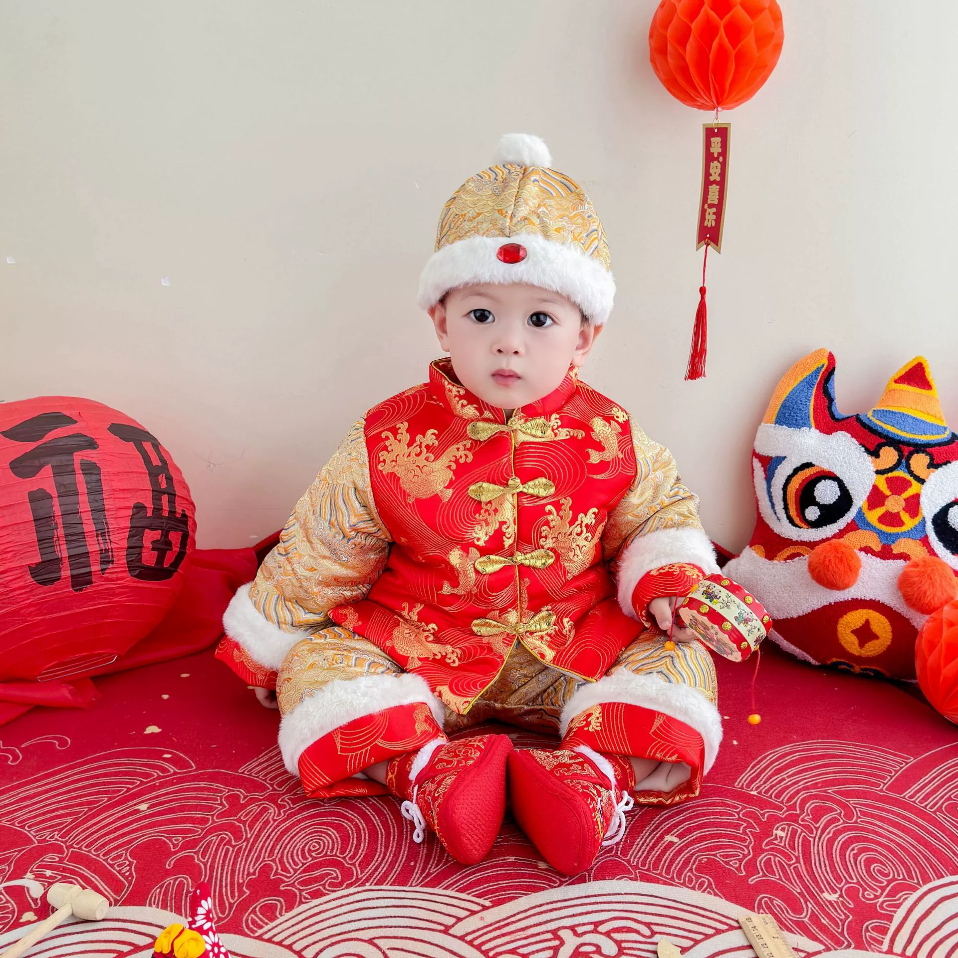 Высококачественная парча для мальчиков и девочек осенью и зимой