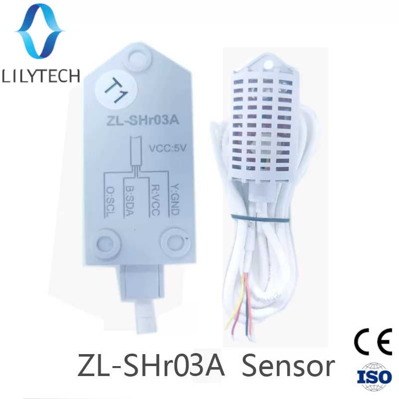 Датчик температуры и влажности LILYTECH ZL-SHR03A