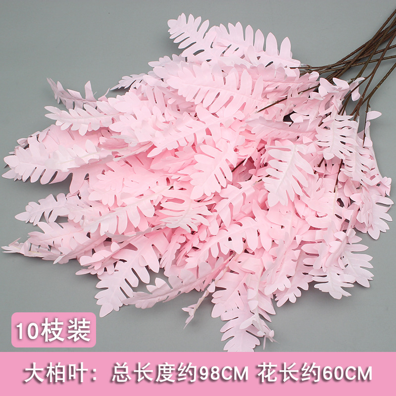 10 flores rosadas bodas flores de seda decoración floral flores falsas hortenida Wenxin Road Artes florales otros