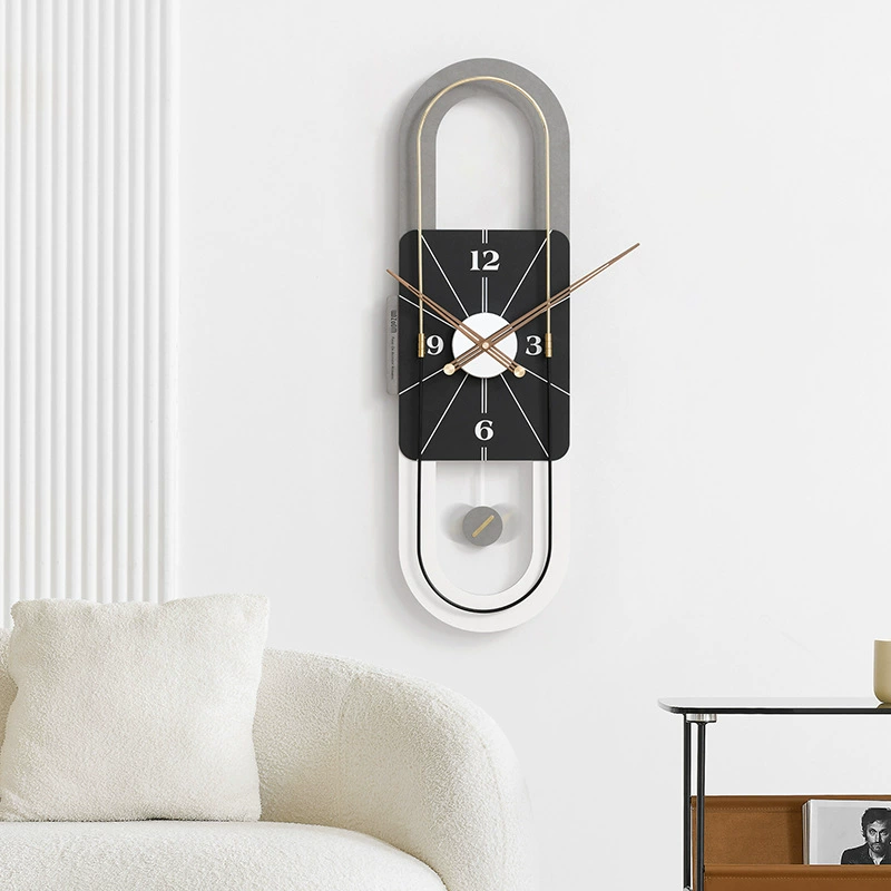 Modern high-end wall watch, decorations, light luxury style