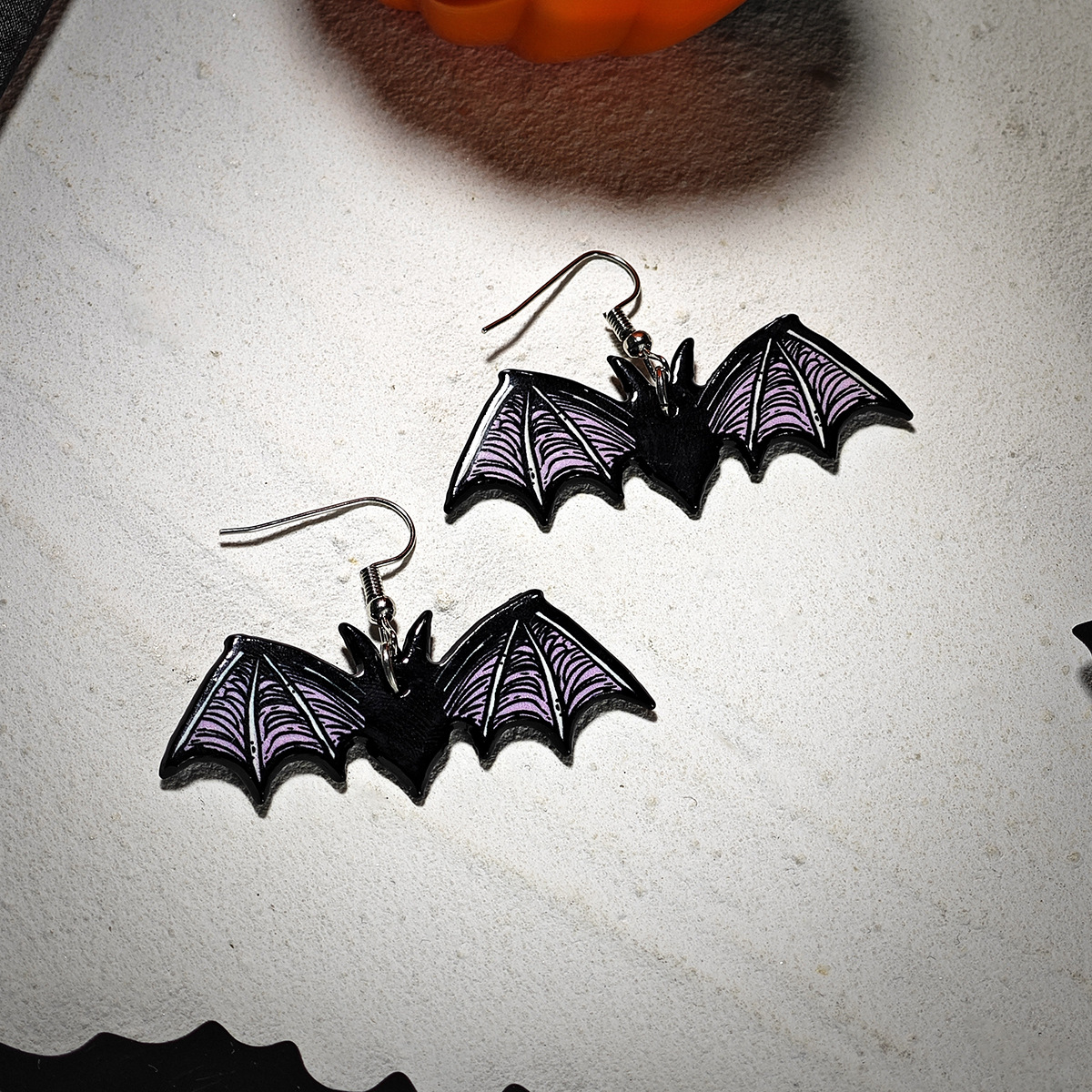 Halloween Party Spooky Witch Punk Earrings Sweet Cool Pumpkin Skull Studs Jewelry Earrings_voghion.com