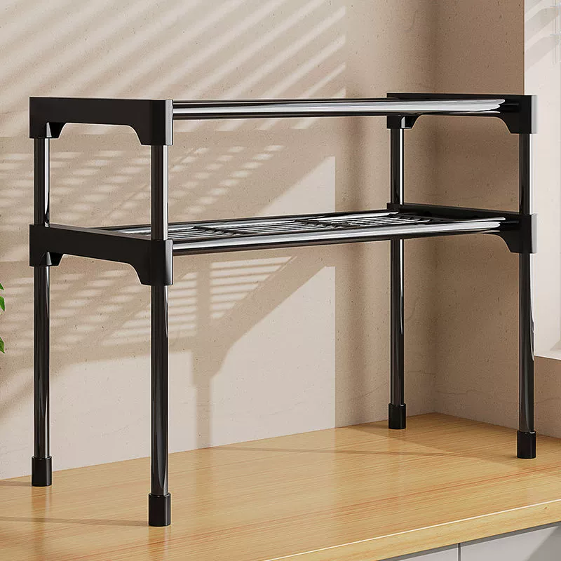 Многоярусная напольная полка для хранения на кухне, в ванной и туалете, для микроволновки и других вещей