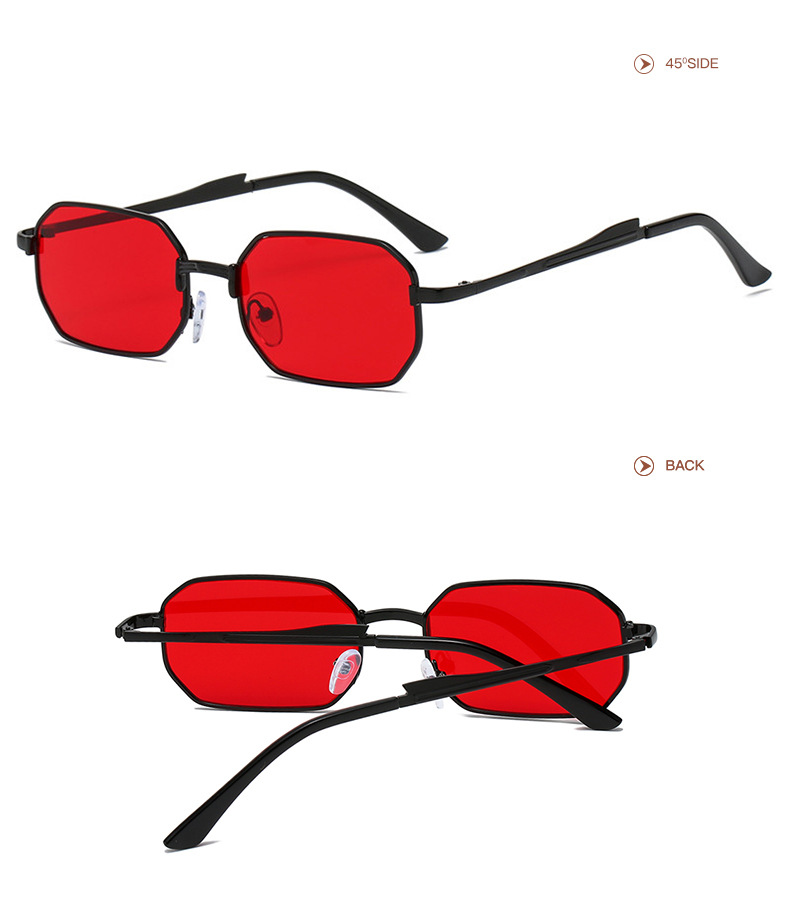 45g Weight Full Frame Glasses Structure Sunglasses Classification Ac, UV400 Protection Lens Material Square Glasses Style Casual, Travel Occasion Solid Color Pattern All Seasons Season Unisex Gender Hip-Hop, Retro Style Hip-Hop Retro Solid Color Ac UV400 Protection Square Full Frame Women's Sunglasses 17
