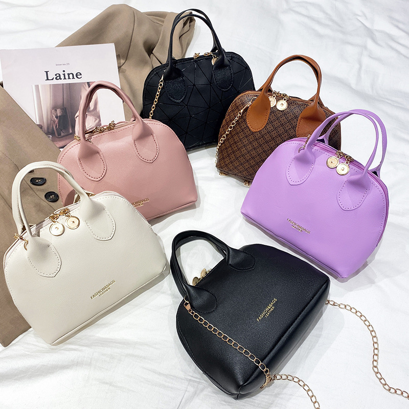 All-match shell bag 2022ladies bags foreign trade bag women's wholesale simple fashion messenger bag handbag All-match shell bag 2022ladies bags foreign trade bag women's wholesale simple fashion messenger bag handbag