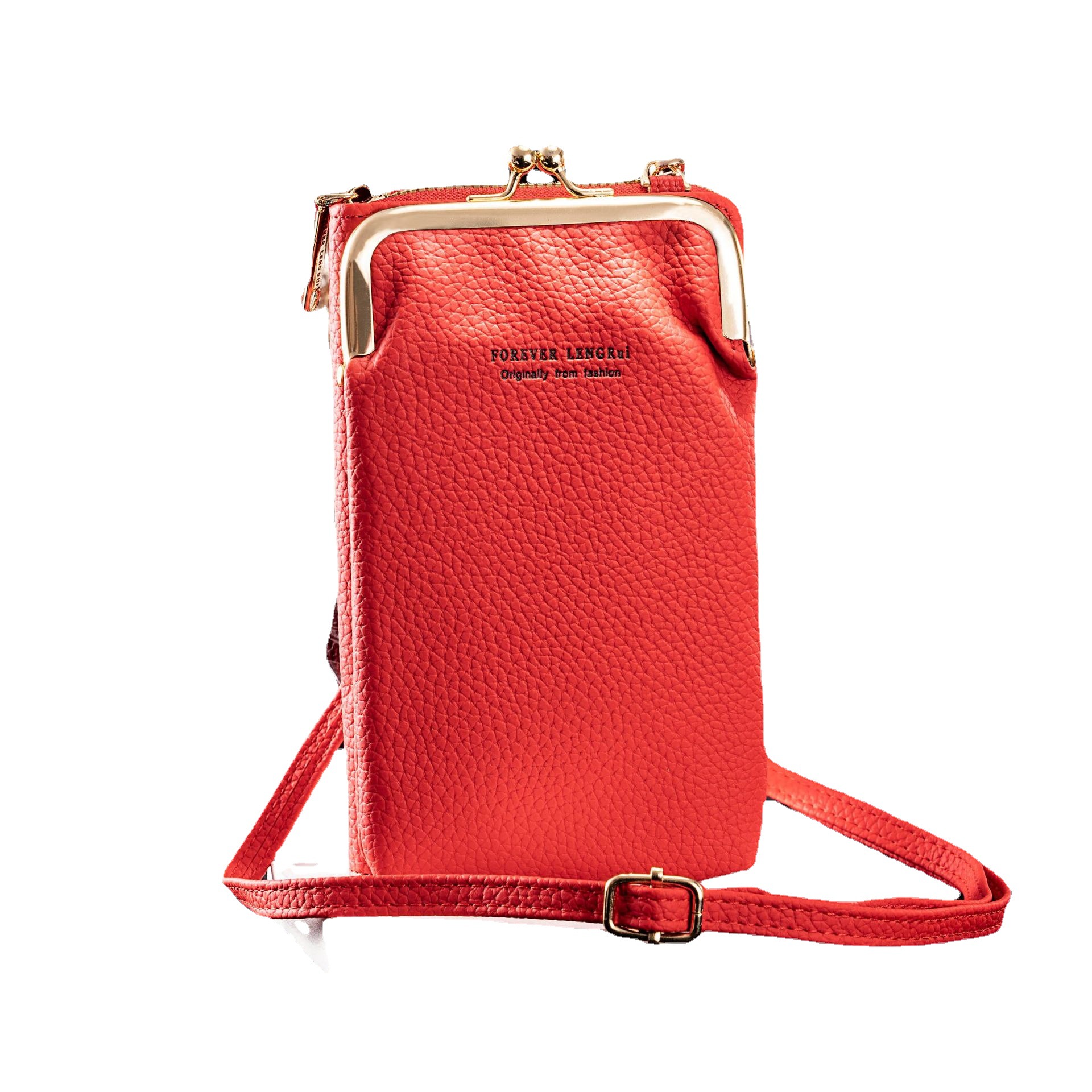 Nuevo de las mujeres crossbody estilo coreano macaron bolso del teléfono móvil al por mayor de gran capacidad multi-funcional de color sólido bolso de hombro de moda