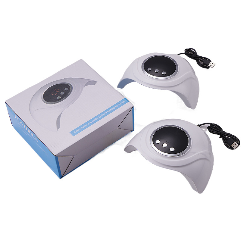Máquina de fototerapia de manicuras transfronterizas 72W lámpara de manicuras inteligente conveniente 10S lámpara de fototerapia de secado rápido lámpara de horneado especial para manicuras