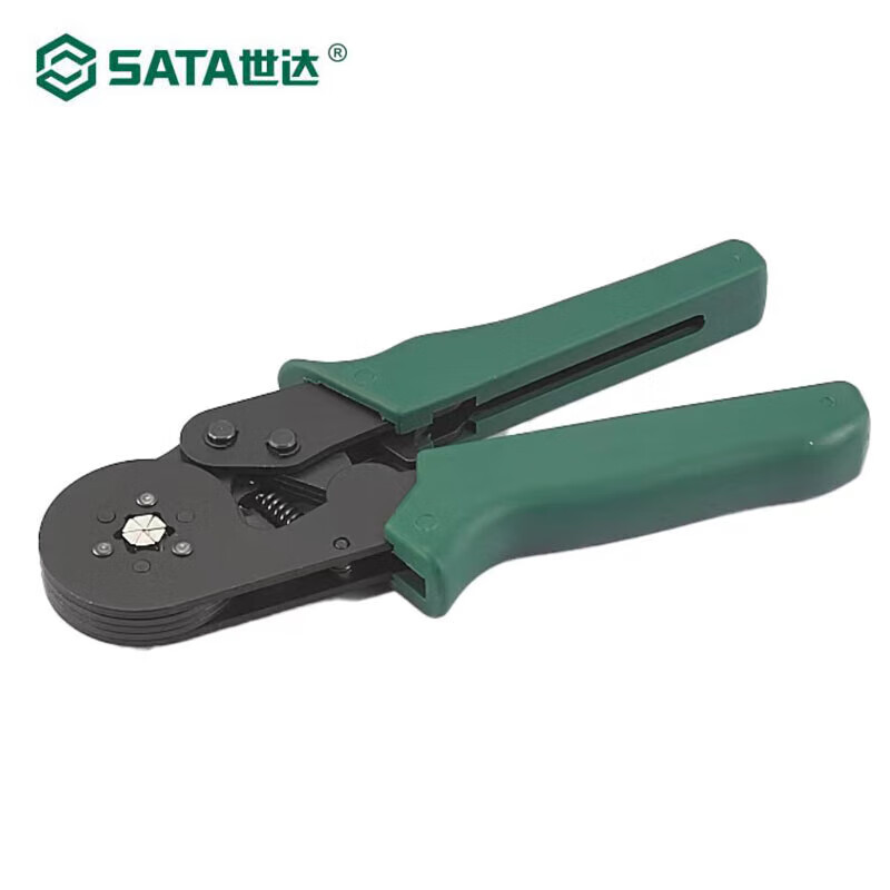 SDA SATA 91118A autoajustable europeo pinzas de crimpado de terminal 7 pulgadas (hexágono)