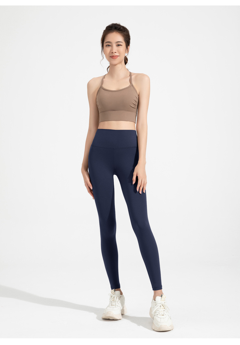 140g Weight Ankle-Length Pants Length Nylon Fabric Type Leggings Pants Type Fitness, Yoga Occasion Solid Color Pattern Spring, Autumn Season Casual, Sports Style Casual Sports Solid Color Nylon Active Bottoms Leggings 5