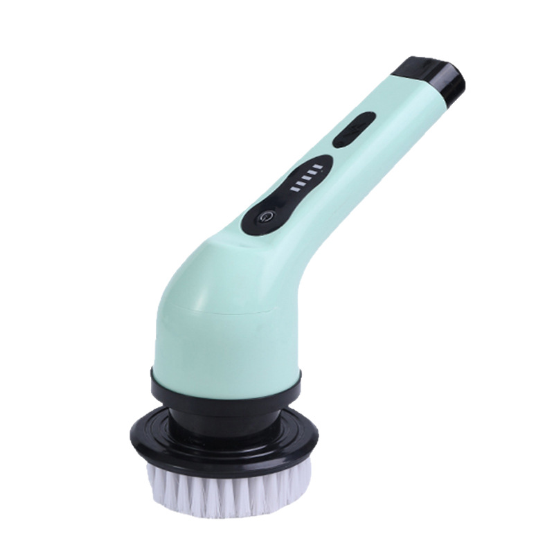 Cepillo de limpieza eléctrico transfronterizo multifuncional automático giratorio retráctil cepillo de baño cepillo de piso cepillo de limpieza fuerte