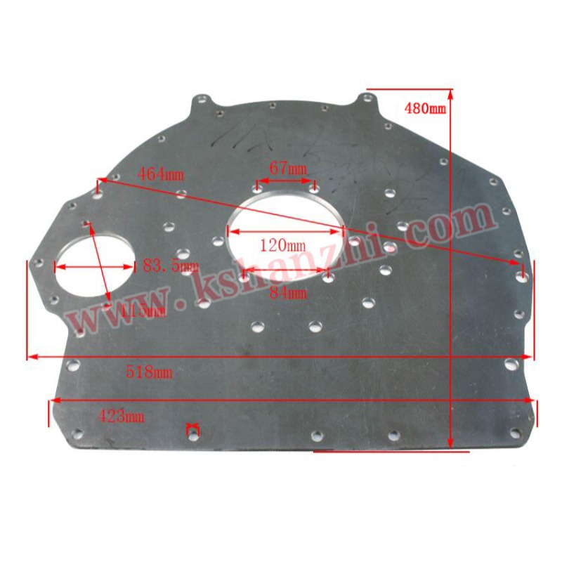 Carcasa de volante de carretilla elevadora 32A07-07400 para piezas de motor Mitsubishi F14E / F18C / S4S carcasa de volante de volante