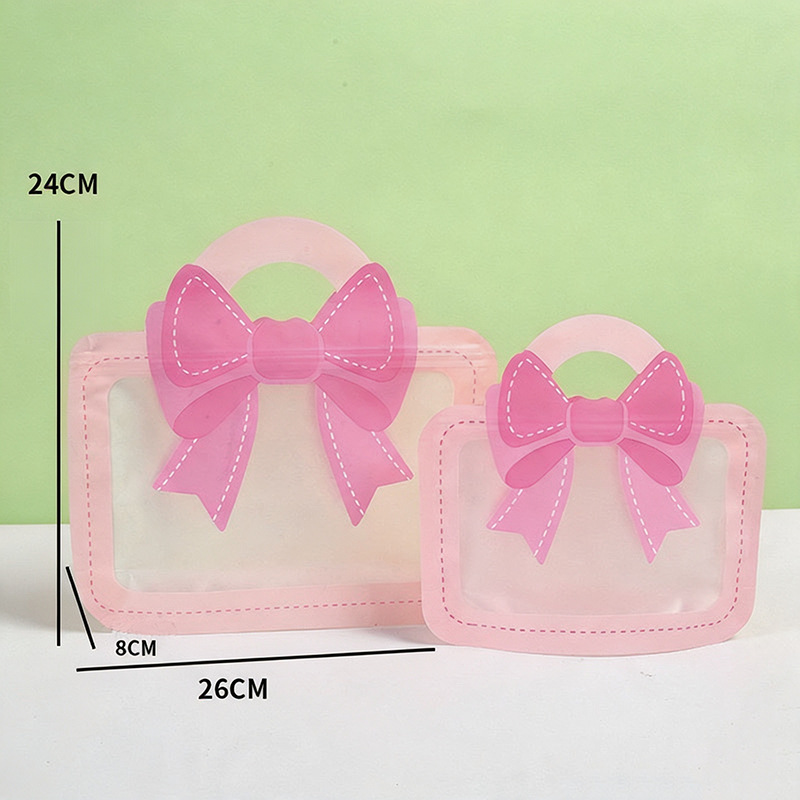 Bolsas de embalaje de alimentos personalizadas logotipo creativo de dulces portátiles galletas de dibujos animados bolsas de sello de regalo bolsas de dulces de boda