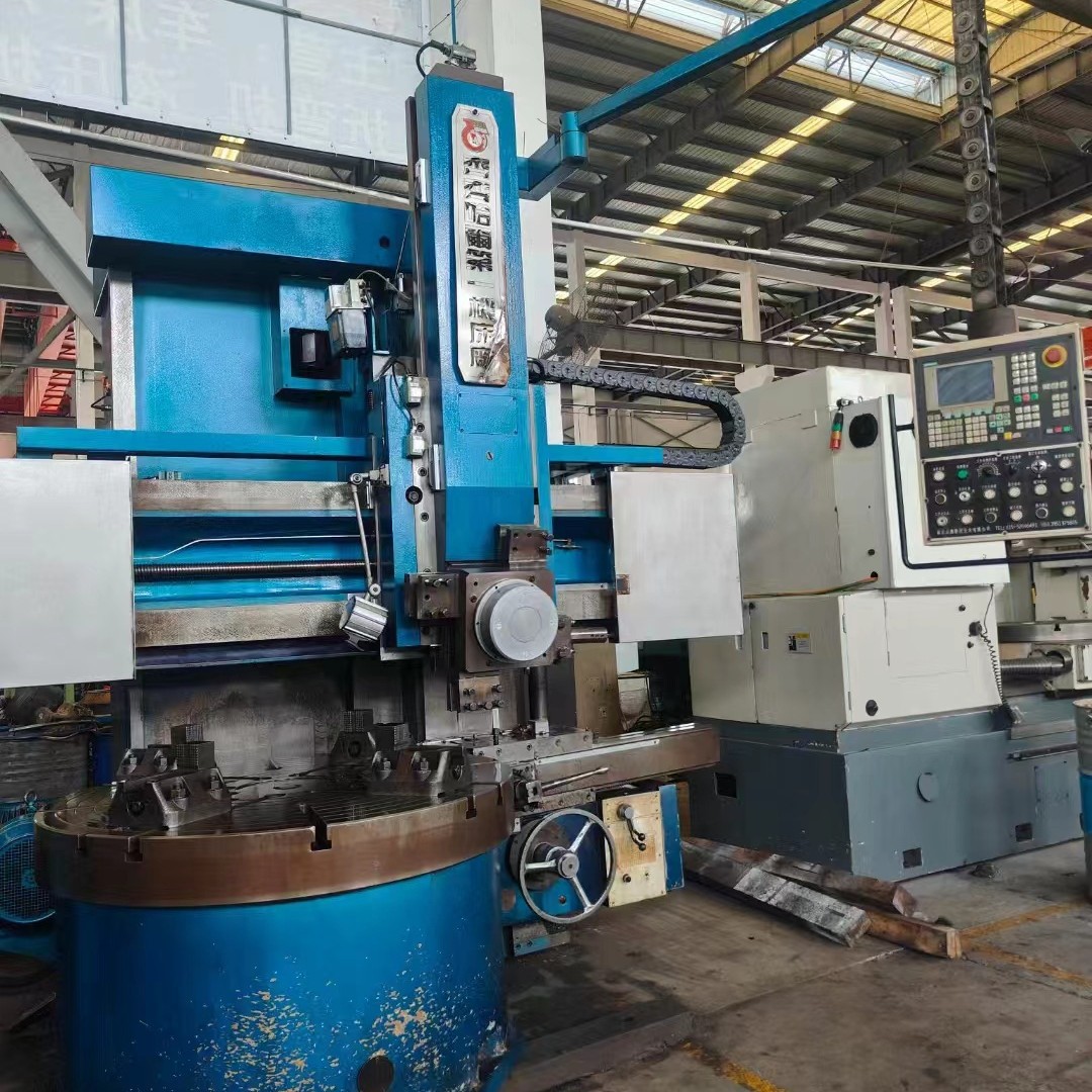 处理二手齐重SVT160x10-8数控立式车床车削直径1.6米