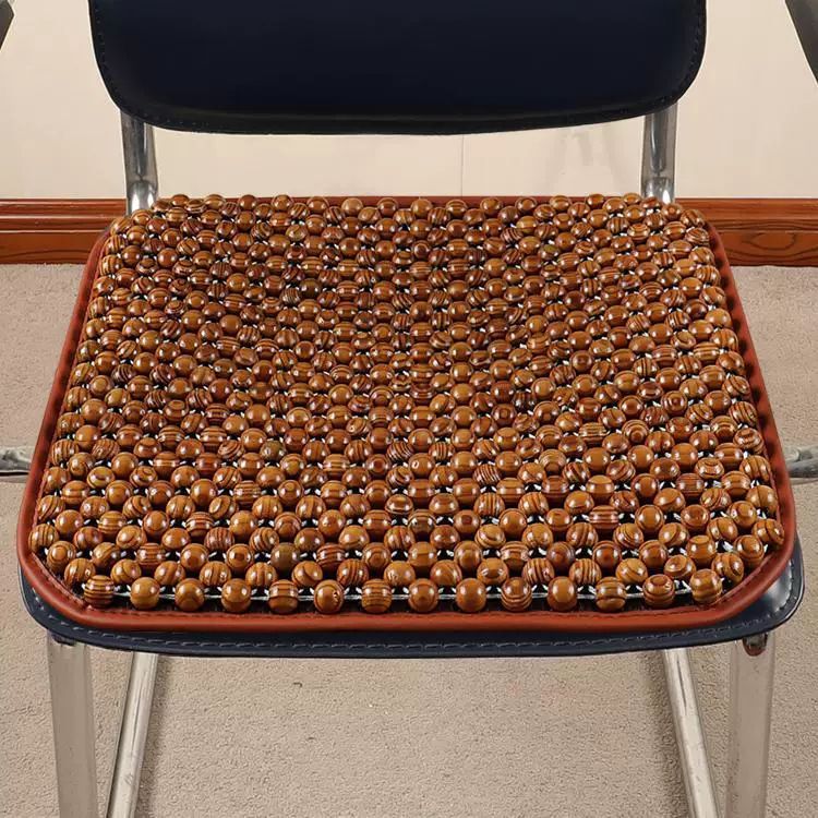 Computer Chair Cushion, Office Chair Cooling Cushion, Massage Breathable Health Cushion, Wooden Bead Cushion, Gaming Chair Seat Cushion, Cooling Cushion