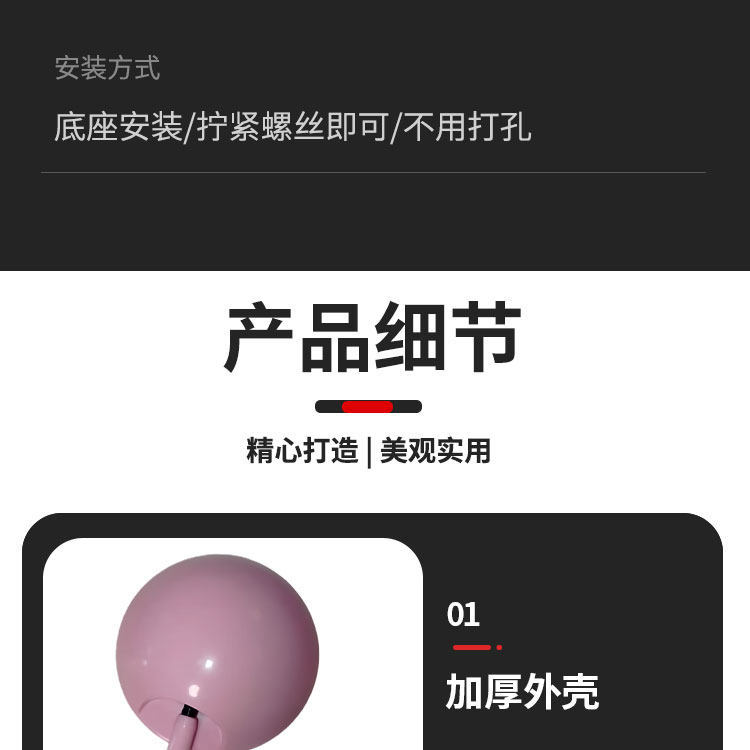 Colorful Wide-Angle Rearview Small Round Mirror Suitable for Metaverse Aima Yadi Electric Vehicle Modification, Rotatable Rearview Mirror