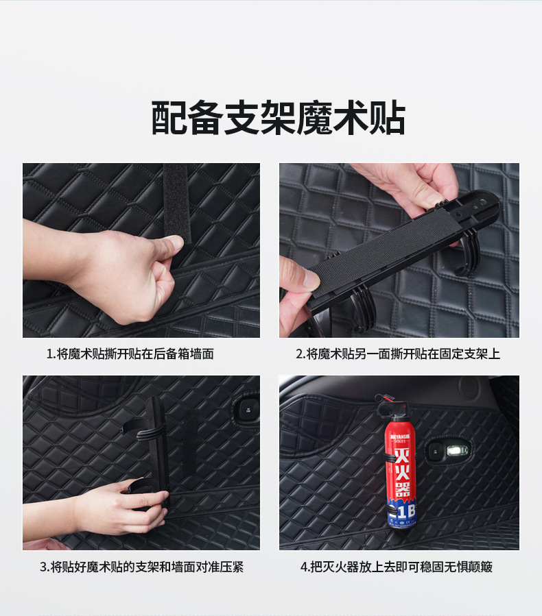 Car-Mounted Fire Extinguisher, Portable Household 21B Small High-Temperature Resistant Emergency Fire-Fighting Equipment for Vehicles