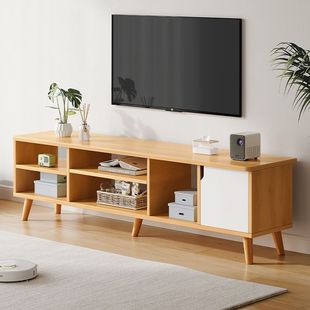 Nordic TV Cabinet 2024 New Modern Simple Bedroom Living Room Household Small Apartment Coffee Table TV Cabinet Combination