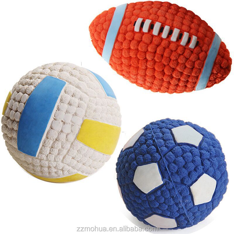 Pet Basketball Football Dog Bite Latex Toy Football Molar Bite Pet Toy Manufacturers
