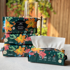 Wholesale Disposable Face Wipes, Pull-Tab Cotton Soft Towels, Thickened Pearl-Textured Cleansing Towels for Facial Use