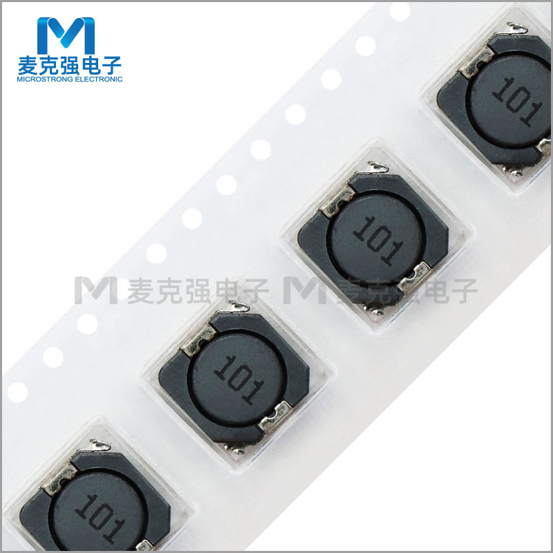 贴片功率电感CD104R CDRH104R 100uH绕线屏蔽电感10*10*4丝印101