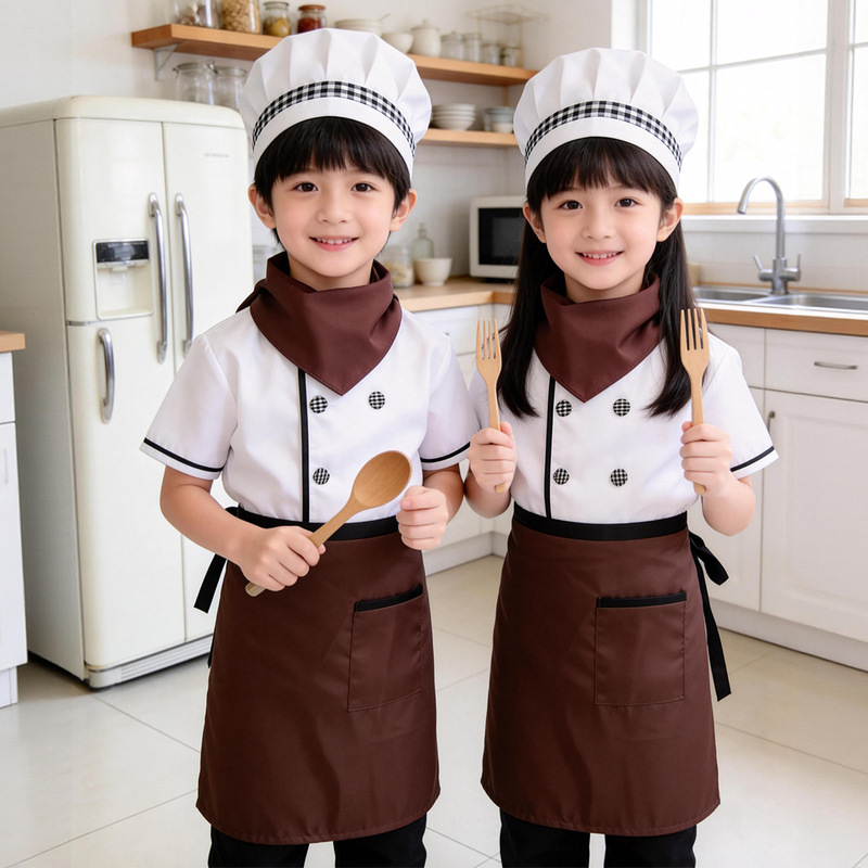Children's Chef Costumes, Toddler Performance Costumes, Kids' Play Costumes, Professional Costumes for Performances, Children's Little Chef Role-Play Costumes Children's Chef Costumes, Toddler Performance Costumes, Kids' Play Costumes, Professional Costumes for Performances, Children's Little Chef Role-Play Costumes