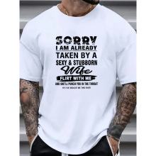 G 52595 Slogan print men tee ����ӡ���� T ���羳����ͨ��
