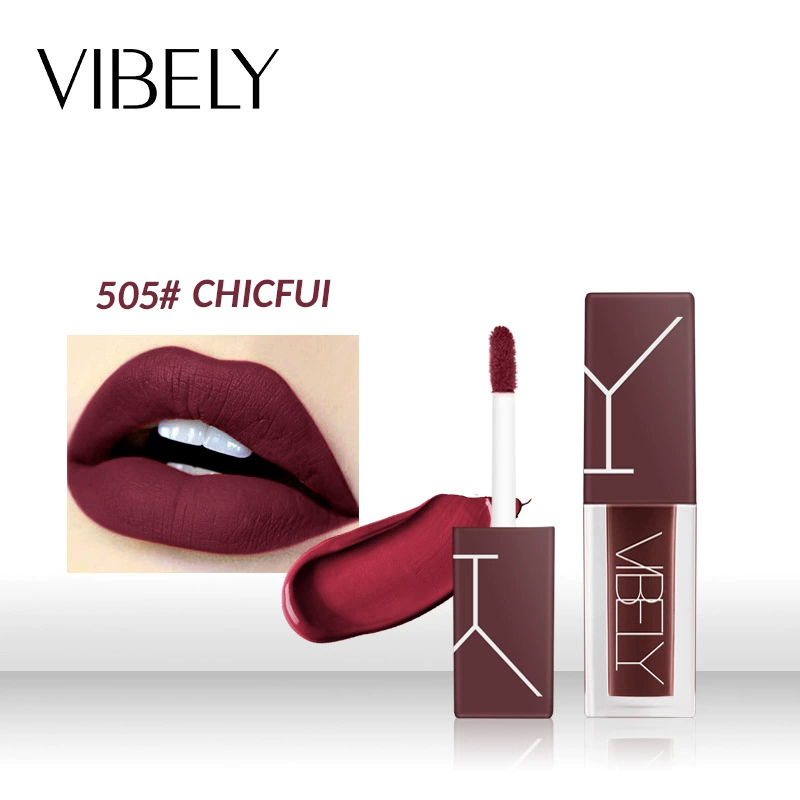 (Cross-border trading), matte lip gloss, lipstick, translucent shading, wish