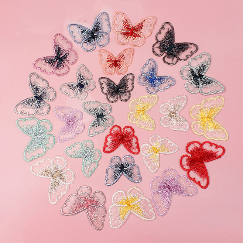 Spot supply Embroidery European Gatey Butterfly Facter Patch DIY…