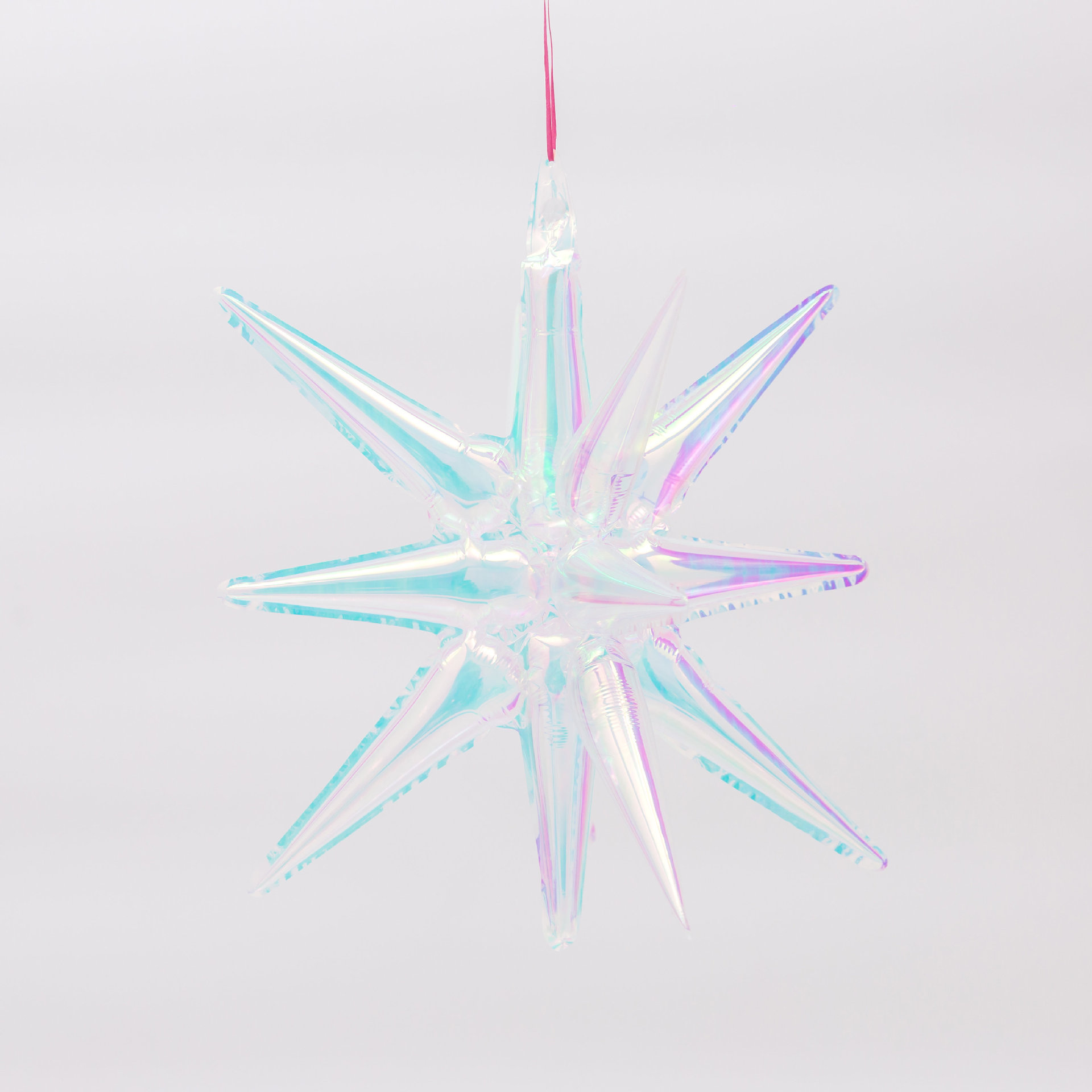 Transfronterizo de 22 pulgadas explotando una estrella en gota de agua brillante de aluminio 4D película de aluminio globo de aluminio diseño de fiesta de cumpleaños image 33
