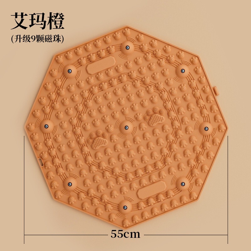 指圧板足裏全身マッサージマット 厚型 足裏圧点マッサージマット 足裏ツボ押しマット|undefined