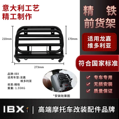 Tail Bag Tail Box Backrest | Motorcycle frame - front-shelf-black-23-and-24-models-available