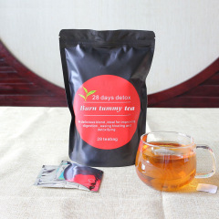 Tk起爆金クロスボーダー輸出28 day bury tummy slimming tea平腹茶源工場