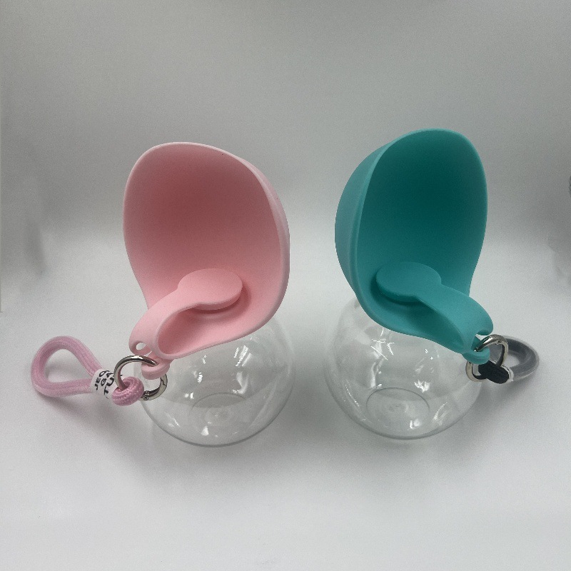 Productos de mascotas transfronterizos para gatos y perros hervidor de acero inoxidable al aire libre reflujo plegable bebida portátil de gran capacidad