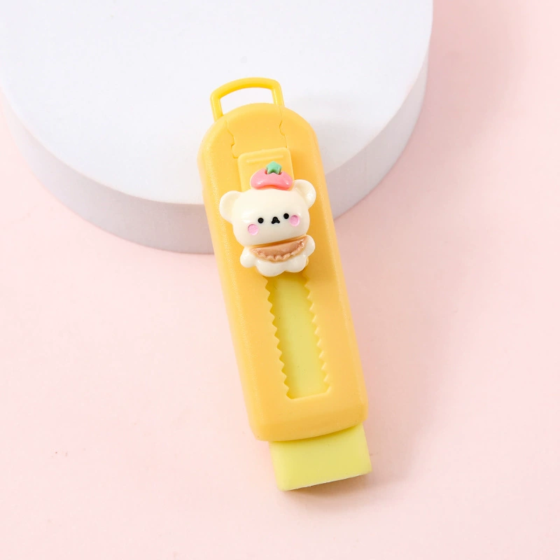Cartoon Eraser Set — Multi-design Push‑Pull & Novelty Erasers, School Stationery Pack