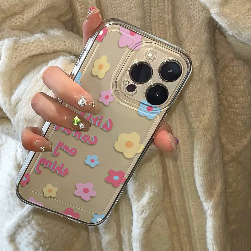 Phone Cases Classification Tpu Slogan Flower Lady Simple Style Phone Cases Phone Accessories