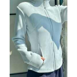 仅用于产品展示勿拍-加绒卫衣女羽绒服内胆2026新款冬季摇粒绒外