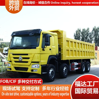 Yük maşınları 8X4 drive, 371 horsepower, front