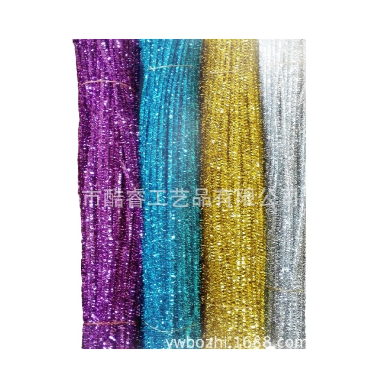 6MM directo de fábrica tira de cebolla verde tira de lana tira intermitente torcido palo