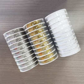 0.25-1mm金色本色钢丝线引线穿珠线 diy手工自制串珠材料编织软线