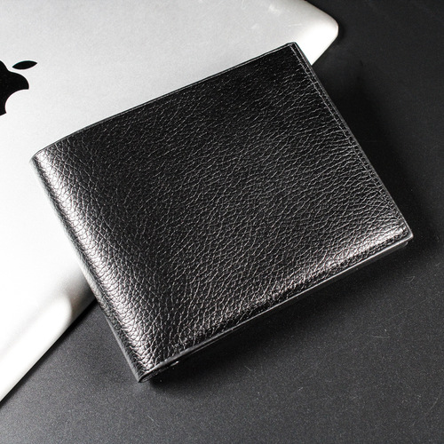  New Cross-border Supply Source PU Coin Pocket Card Holder Men's Wallet Short Model Multi-Card Slot Wallet Factory Wholesale