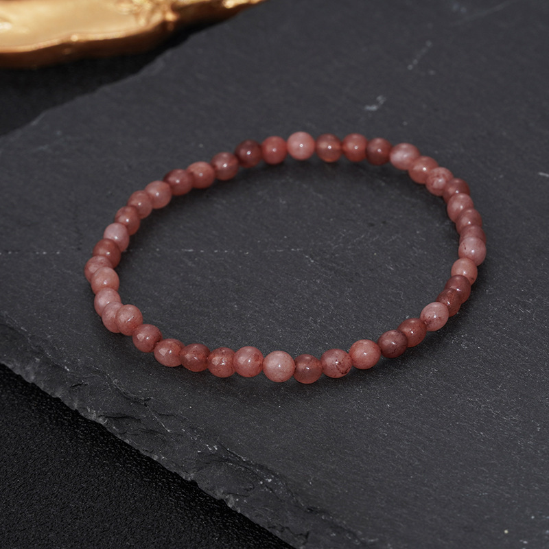 European and American cross-border hot natural stone 4mm energy bracelet girlfriends friendship beads bracelet jewelry factory wholesale European and American cross-border hot natural stone 4mm energy bracelet girlfriends friendship beads bracelet jewelry factory wholesale