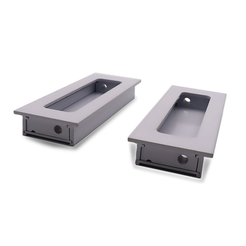 Tatami buckle bed board invisible sliding door concealed handle embedded concealed drawer sliding door handle hidden