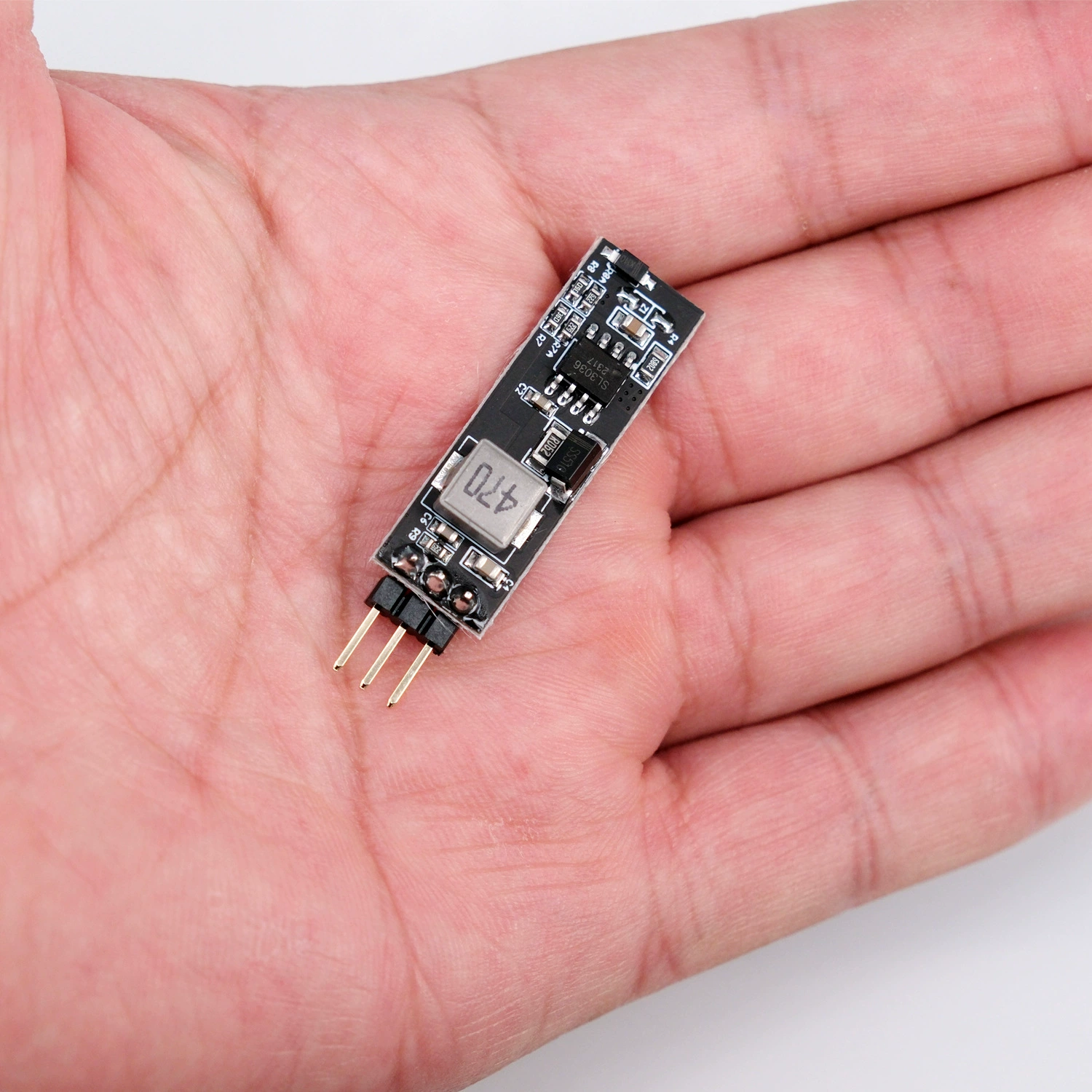 Альтернативно совместимый Трехконтактный модуль регулятора LM7815 с высокой эффективностью 15V1A DC-DC18-90V понижающий высокий КПД