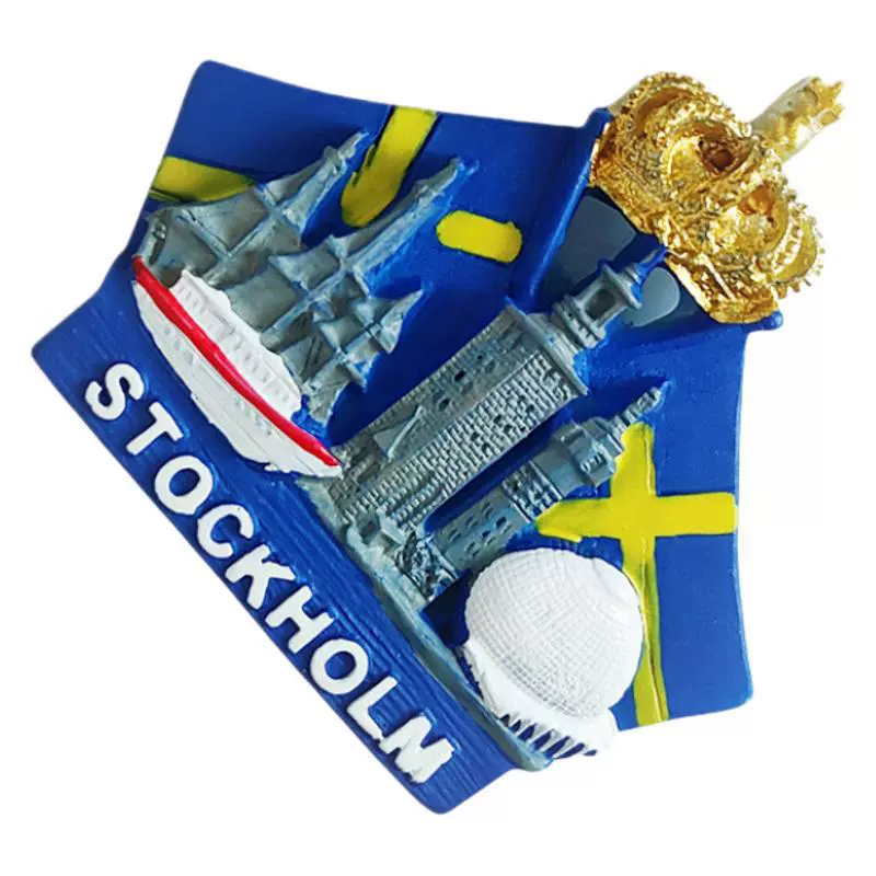(Cross-border trading), creative three dimensional painted souvenir, fridge magnet