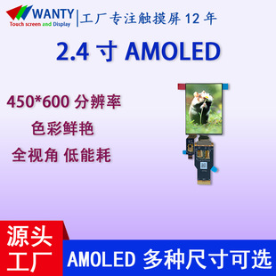 Դ�^�S��2.4��AMoled�@ʾ��450*600���ܴ������a��oled�ֱ���Ļ