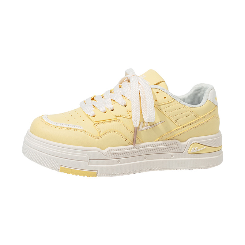 Huili Tarot Púrpura College Zapatos de mujer transpirables y cómodos, zapatos de estudiantes, zapatos casuales de suela gruesa de bajo perfil